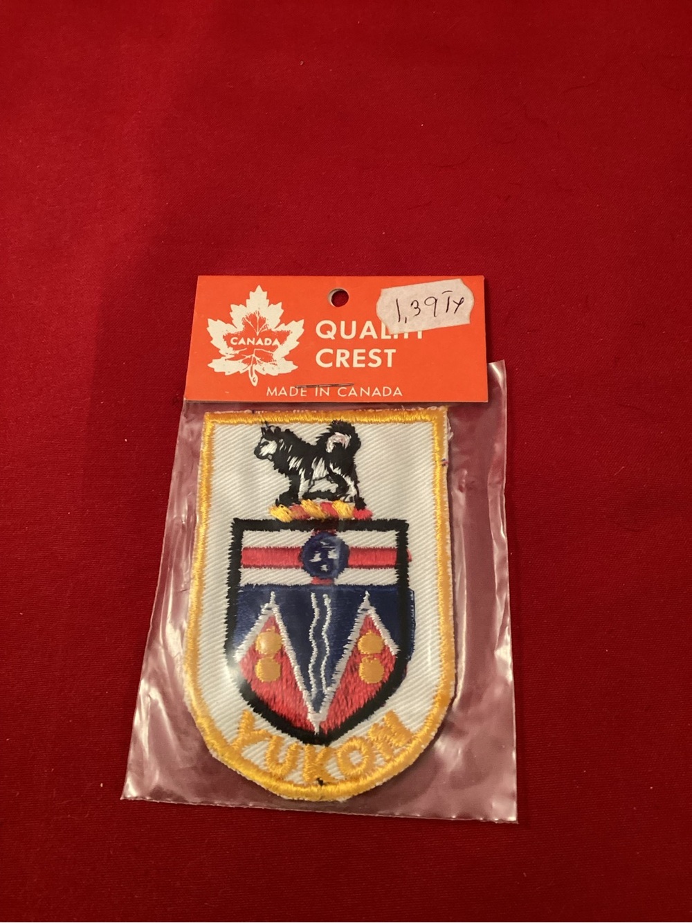 Quality Crest Yukon Embroidered Patch